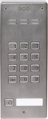 Panel hyrës ACO COMO PRO CODE A1 NT, sistem hyrje me kod, çelik inoks