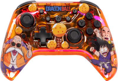 Gamepad Dragon Ball Kame, pa tela, për Nintendo Switch PC Android iOS, portokalli