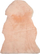Tapet leshi ULURU Sheepskin Rug, 65 x 110 cm, lëkurë dele natyrale, pjeshkë rozë