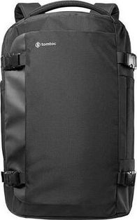 Çantë shpine udhëtimi Tomtoc Navigator T66, 40L, për laptop 17", e zezë