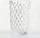 Gotë xhami AURORA, 300 ml, transparente, dekor