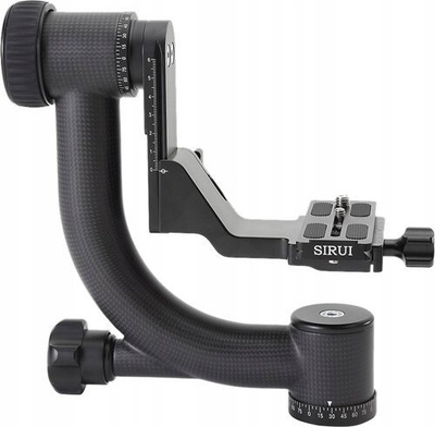 Kokë gimbal Sirui PH-20, fibër karboni, për tripod, e zezë