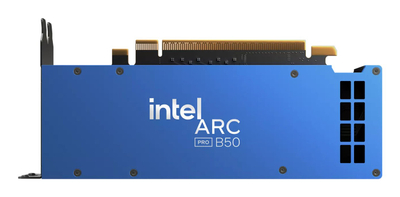 Kartë grafike Intel Arc Pro B50, 16GB, Ray Tracing, e zezë