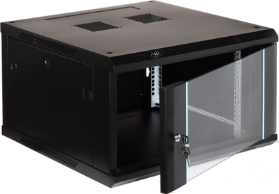 Kabinet i varur rrjeti Eprado R19 6U, 19", 60 kg, i zi