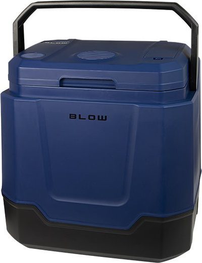 Frigorifer udhëtimi për makinë BLOW 35L, ftohje edhe ngrohje, 12V edhe 220V, gri