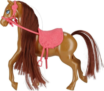 Kali lodër Mega Creative Horse, 19 cm, me krifë për krehje, ngjyra të ndryshme