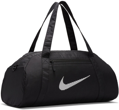Çantë sportive Nike Gym Club DR6974-010, me shirit supi, e zezë