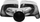 Fund auspuhi Mercedes E63 W212, 250x90mm, hyrje 67mm, metalik