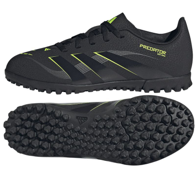 Këpucë futbolli Adidas Predator Club JH8863, për kalamoj, të zeza