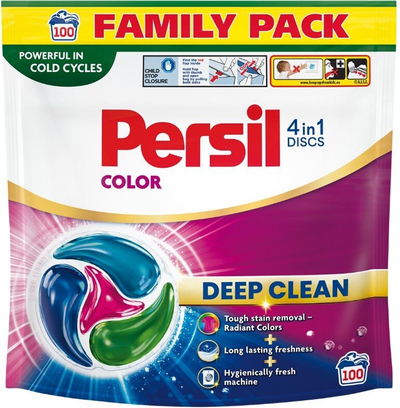 Detergjent kapsula Persil Color 4in1, 100 copë, 3.5kg