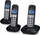Telefoni wireless Profoon PDX-1130, set trefish DECT, Caller ID, i zi