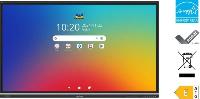 Интерактивен екран ViewSonic IFP9851, 98\", Android 14, 16GB RAM 128GB, црна