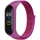 Rryp byzylyku Eternico Airy për Xiaomi Mi Band 5 6 7, najlon i ajrosshëm, mbyllje me shirit ngjitës, vjollcë
