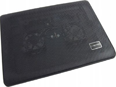 Shtresë ftohëse për laptop Esperanza EA144, 1x USB 2.0, 2x70mm, 38 CFM, e zezë