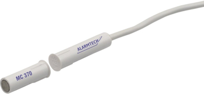 Sensor magnetik Alarmtech MC 370-5, Grade 3, IP67, i bardhë