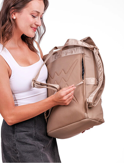 Çantë shpine për femra Vuch Gioma Beige, bezhë