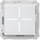 Çelës ndriçimi smart Homematic IP Glass Button, 4 butona, i bardhë