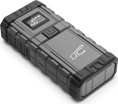 Karikues nisës makine / power bank 65W QC PD, Type C, i zi