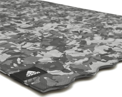 Tapet për stërvitje Adidas Textured Training Mat ADMT-13232GR, 8 mm, kamuflazh