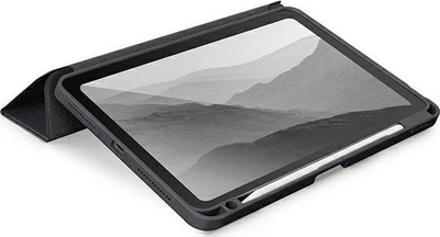 Mbulesë tablet Uniq Moven për iPad Air 10.9\" 2022 2020, antibakteriale, gri e errët
