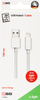 Kabllo USB 2GO USB A në Lightning, 1m, e bardhë