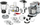 Procesor kuzhine Bosch MUM9BX5S65, 1500W, enë 5.5L, inox