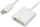 Adapter Sharkoon mini DisplayPort në DVI D, 1.2, i bardhë
