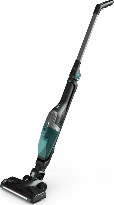Fshesë me korrent vertikale Rowenta X‑trem Compact RH1239WO, 145 W, 2‑në‑1, gri me të zezë