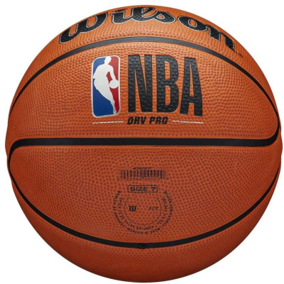 Top basketbolli Wilson NBA DRV Pro WTB9100XB, për jashtë, gome, portokalli