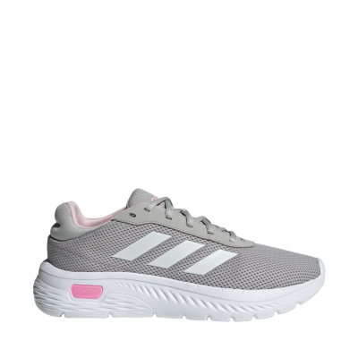 Atlete për goca Adidas Cloudfoam Comfy, rrjetë e ajrosshme, të bardha