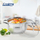 Tigan me kapak Heinner Amira, 20 cm, 3.6 L, inoks me xham