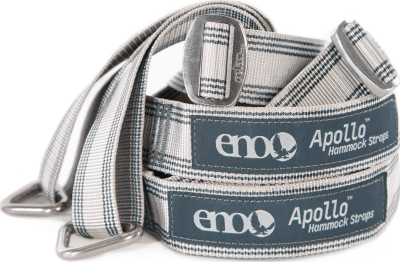 Rripa hamaku ENO Apollo Hammock Straps, që si prish dot moti, me sistem rregullimi pa fund, gri