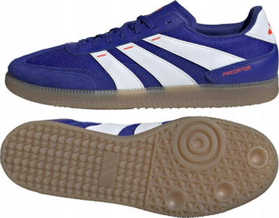 Këpucë futbolli Adidas Predator Freestyle IF6309, për sallë, taban gome, blu