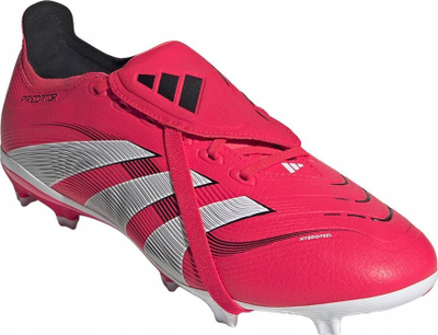 Këpuca futbolli Adidas Predator League FT FG MG, terren i fortë, për meshkuj, të bardha me të kuqe