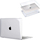 Mbulesë Hardshell për laptop Apple MacBook Air 13\", modelet A1932 A2179 A2337, transparente