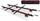 Sistem për me çu pllaka Rubi SLAB TRANS HEAVY DUTY N, 3600 mm, 6 kupa thithëse, i kuq e zi
