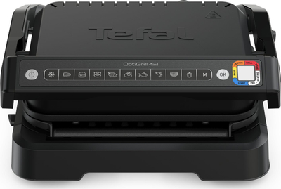 Grill kontakti Tefal OptiGrill 4in1 GC7748, automatik, pllaka jo ngjitëse, gri