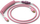 Kabllo USB Glorious GLO-CBL-COIL-PP, USB A në USB C, 1.36 m, rozë