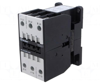 Relé industrial Finder 6K.13.8.024.4350, 24V AC, 50A 3 NO, i zi