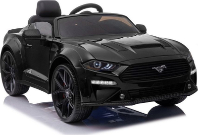 Makinë elektrike fëmijësh Lean Sport Ford Mustang GT SX2038, me bateri rikarikuese, një vendëshe, e zezë