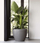 Vazo bimore Capi Arc Granite, 60 x 48 cm, plastike imitim graniti, antracit
