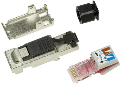Aksesor për rrjet LogiLink Cat.6A RJ45 (MP0040)