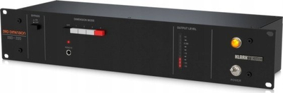 Efekt chorus rack Klark Teknik 3rd Dimension BBD-320, analog, hyrje dalje balancuese, i zi