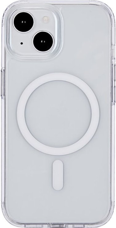 Mbulesë telefoni eSTUFF Berlin Magnetic Hybrid Case për iPhone 15 6.1", MagSafe, transparente