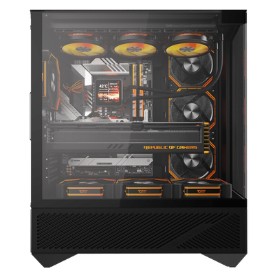 Kasë Darkflash Case DY460, Mid-Tower, e zezë