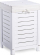Кутија за алишта Zeller Laundry Chest 13437, 60L, MDF, бела