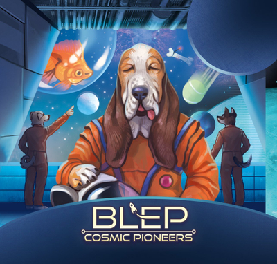 Zgjerim loje tavoline MLEM Space Agency BLEP Cosmic Pioneers, 6 tokena qenësh, për lojën bazë