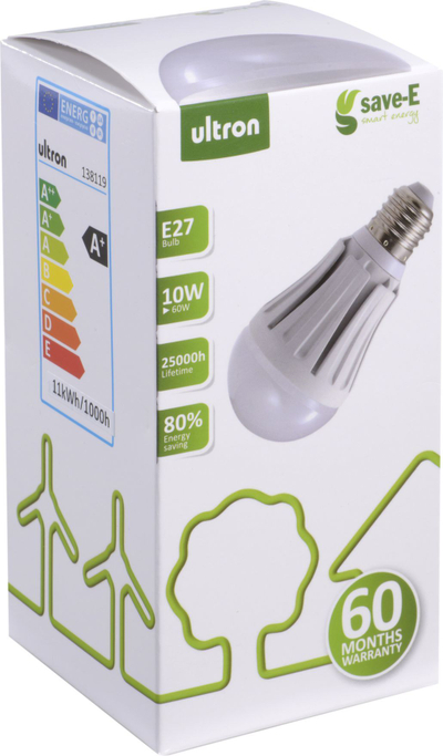 Poç Ultron LED E27 138119, 10 W, 810 lm, 3000 K