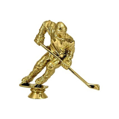 Figurinë hokej Victoria Sport F182/G, plastike, 12 cm, ngjyrë ari