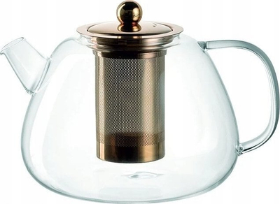 Çajnik LEONARDO Teapot TÈ per TE, 1.5L, qelq transparent